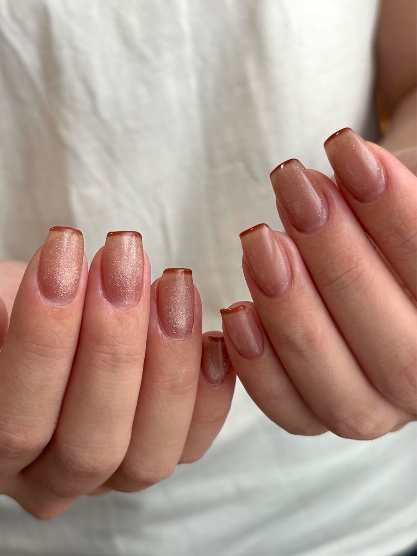 ネイル フレンチネイル ハンドネイル rena nailのネイルデザイン