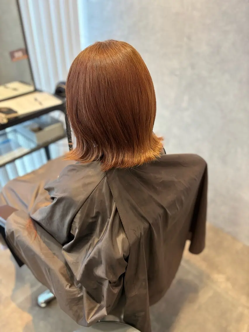 ミディアム カラー 新村 泰幸のヘアスタイル