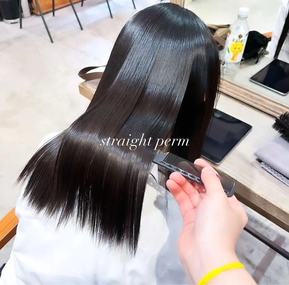 ロング パーマ 艶カラー🫧 猿渡 響のヘアスタイル