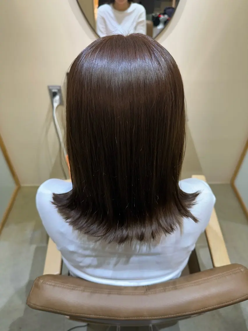 ミディアム ౨ৎ︎Zina 川口 KIRARI౨ৎのヘアスタイル