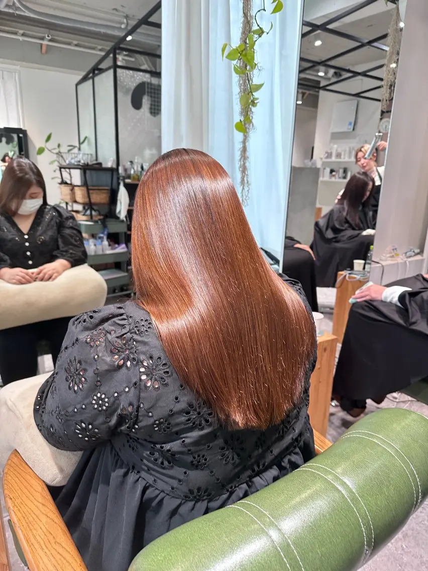 【🌹美髪🌹】カット➕美髪矯正➕5stepトリートメント🫧の写真