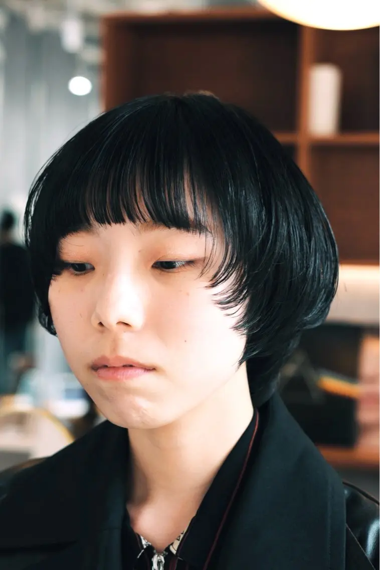 ショート アライ ナタカのヘアスタイル