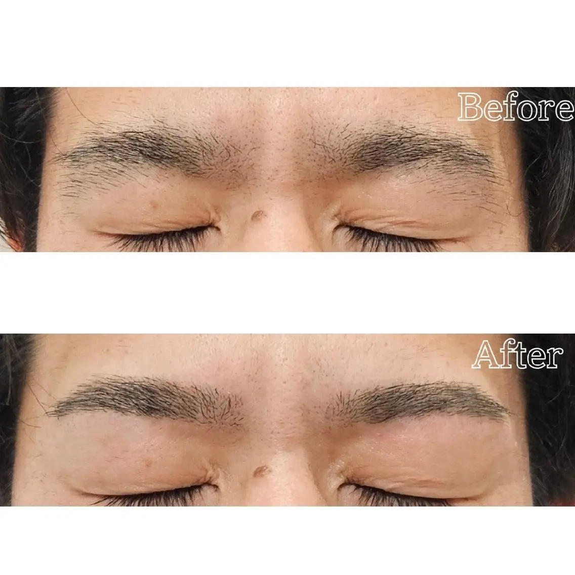 アイブロウ メンズ メンズアイブロウ 眉毛ワックス脱毛 ワックス脱毛 WALNUT くるみの眉毛・アイブロウイメージ