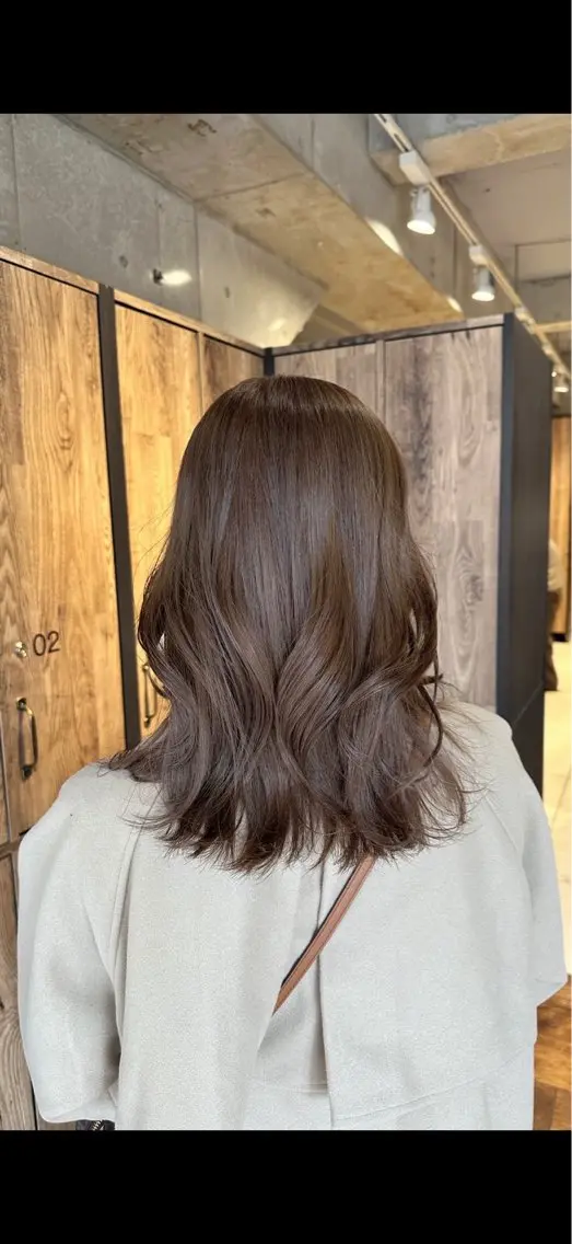 セミロング ヘアカラー メンズパーマ/カラー DAIKIのヘアスタイル
