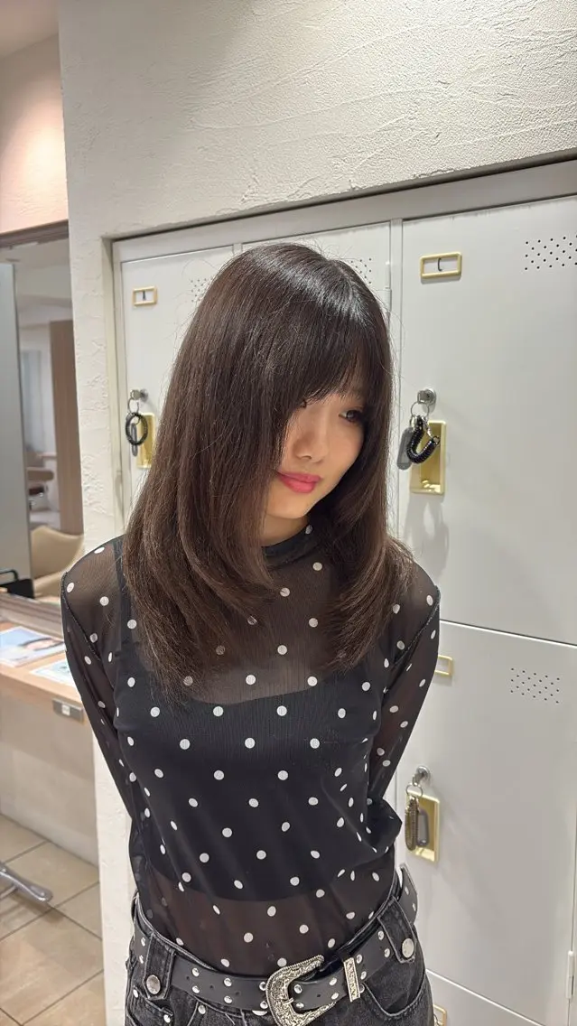 ロング カット レディースモデル募集 秋葉美月🐣のヘアスタイル