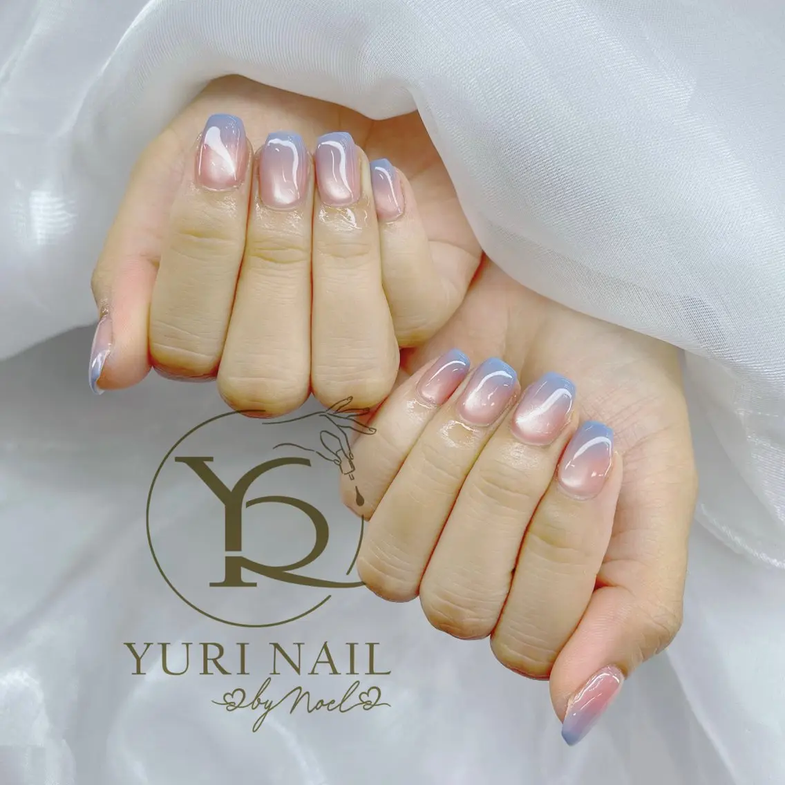 ネイル チークネイル フットネイル フレンチネイル グラデーション キラキラネイル ハンドネイル フットネイル ハンドケア YURI Nail Funabashiのネイルデザイン