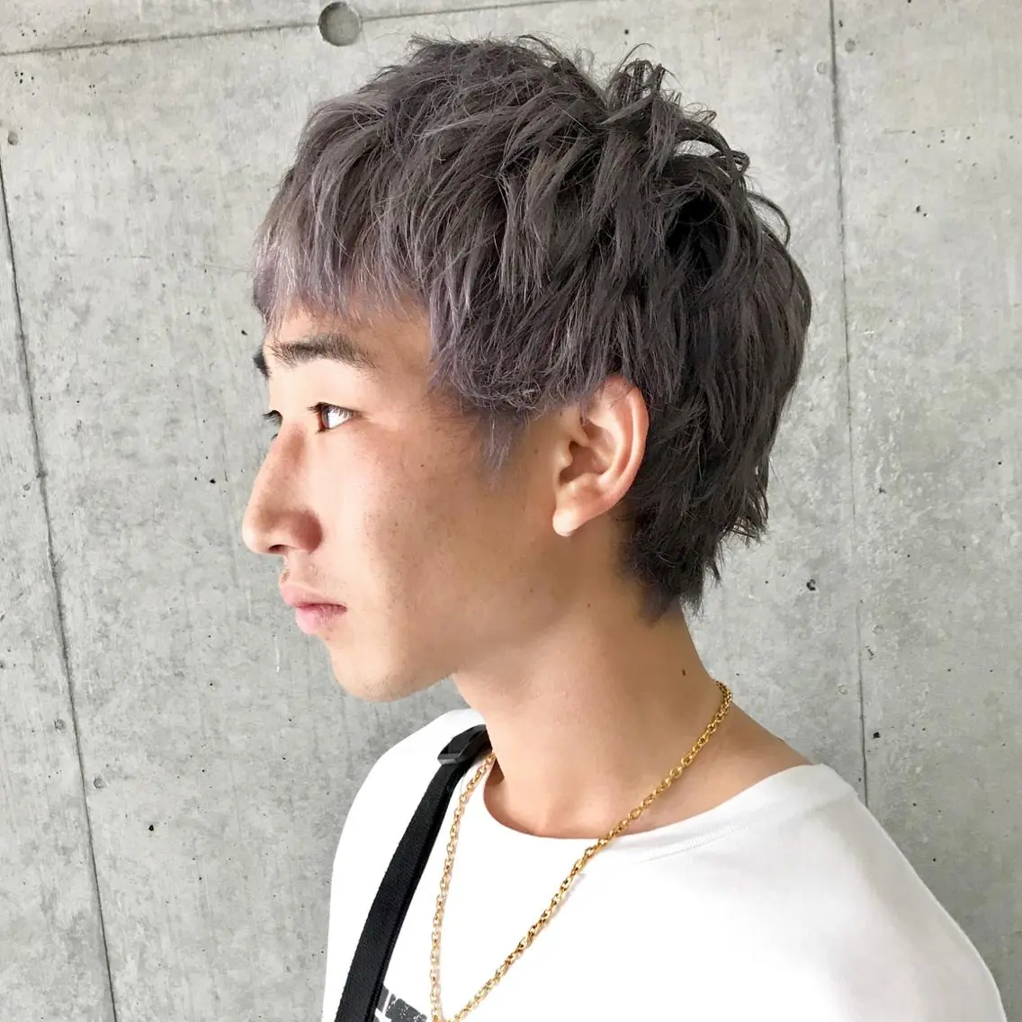 カラー メンズ ヘアセット 似合わせ提案サラ艶♡ 彩華のヘアスタイル