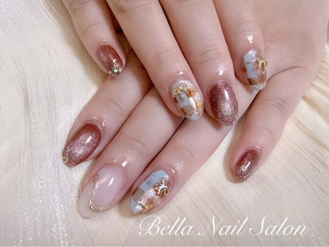 ネイル ハンドネイル Bella Nail Salonパラジェルのネイルデザイン