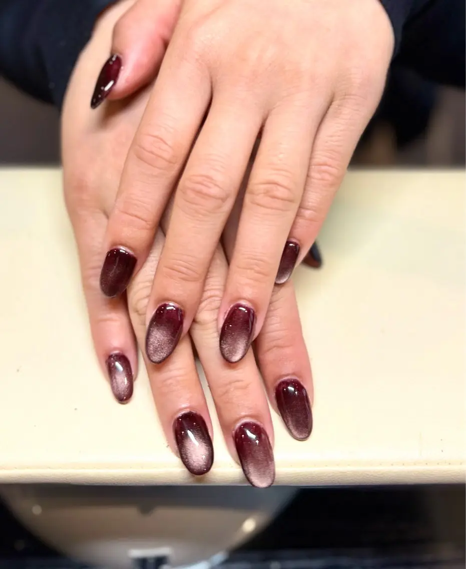 セミロング ハンドネイル ran *のネイルデザイン
