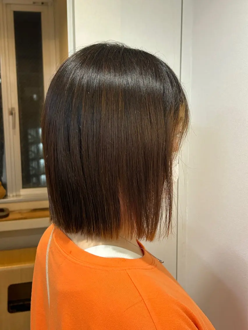 ミディアム ボブ UNBIRTHDAY ゆづみのヘアスタイル