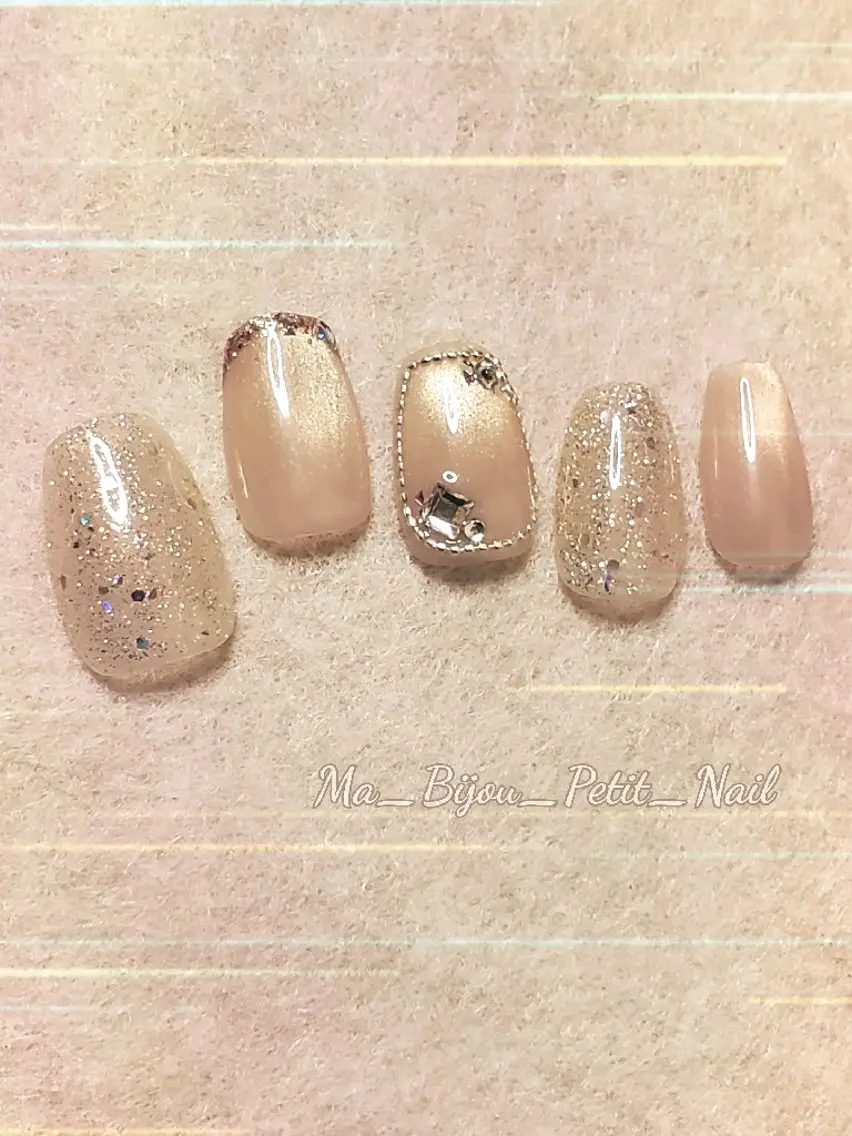 ネイル ハンドネイル ハンドケア Ma Bijou Petit/Mariのネイルデザイン