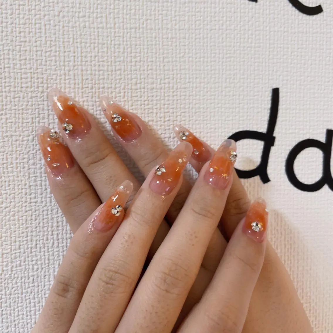 ネイル チークネイル スカルプネイル エン Nail salonのネイルデザイン