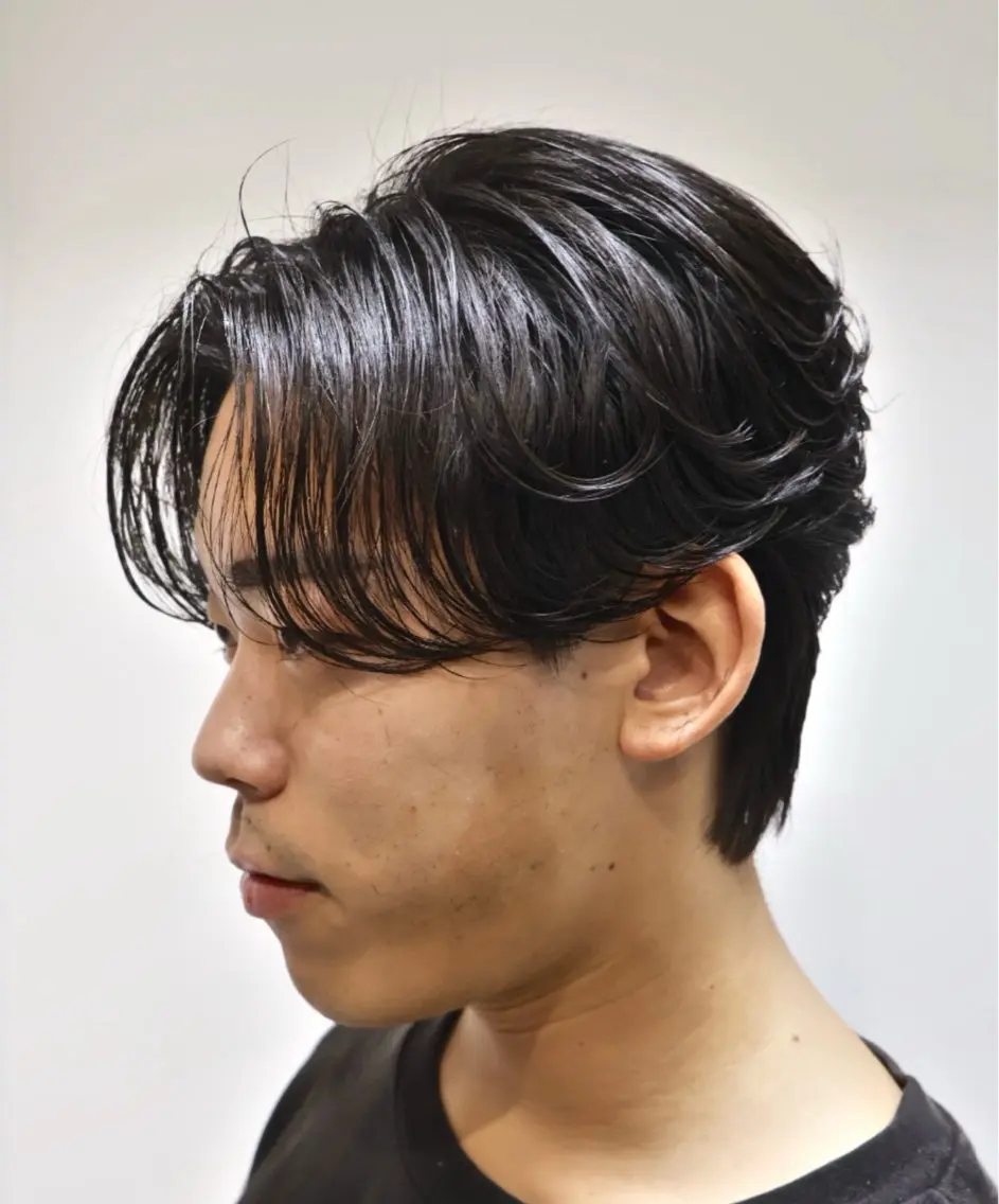 ショート メンズパーマ梅田 ・川副史晶のヘアスタイル