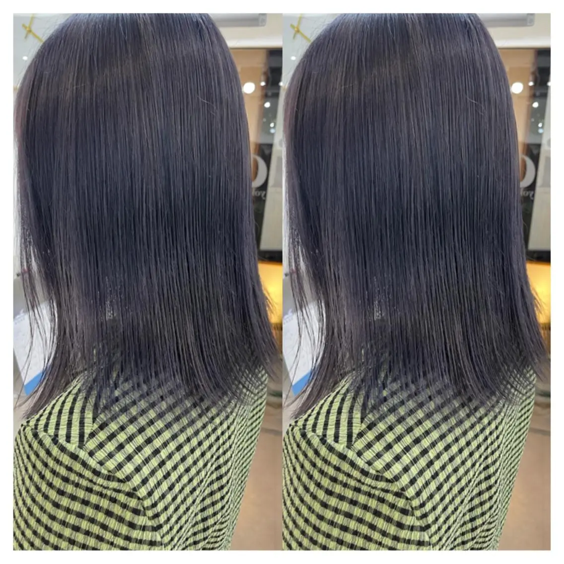 ミディアム カラー カット ヘアカラー トリートメント 村山 茉衣のヘアスタイル