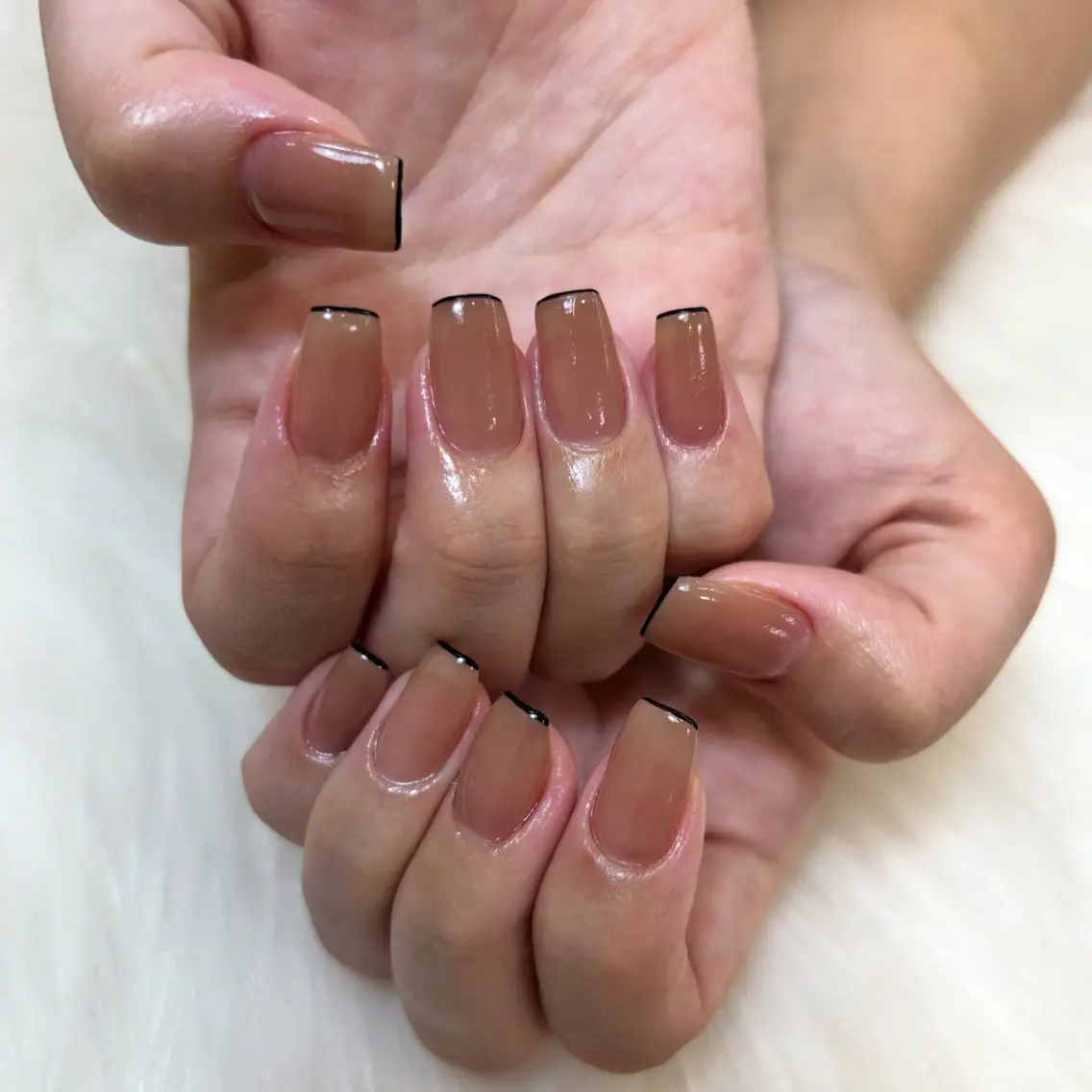 ネイル シンプルネイル ハンドネイル ippo nail MIKAのネイルデザイン