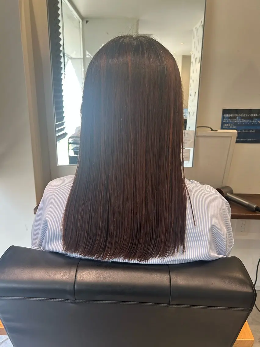 ロング 江川 輝星のヘアスタイル