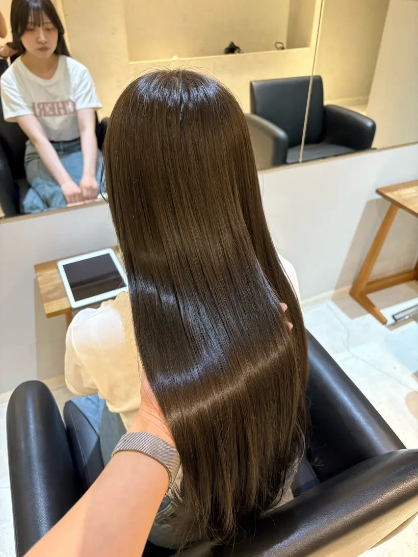 ロング カット ヘアカラー トリートメント ✨【店長】Lily. 北千住Seina✨のヘアスタイル