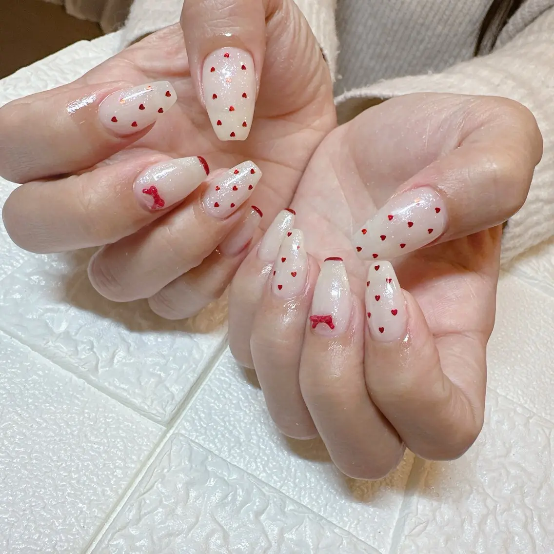 ネイル ハンドネイル I_p4ce 🍊あい🍊のネイルデザイン