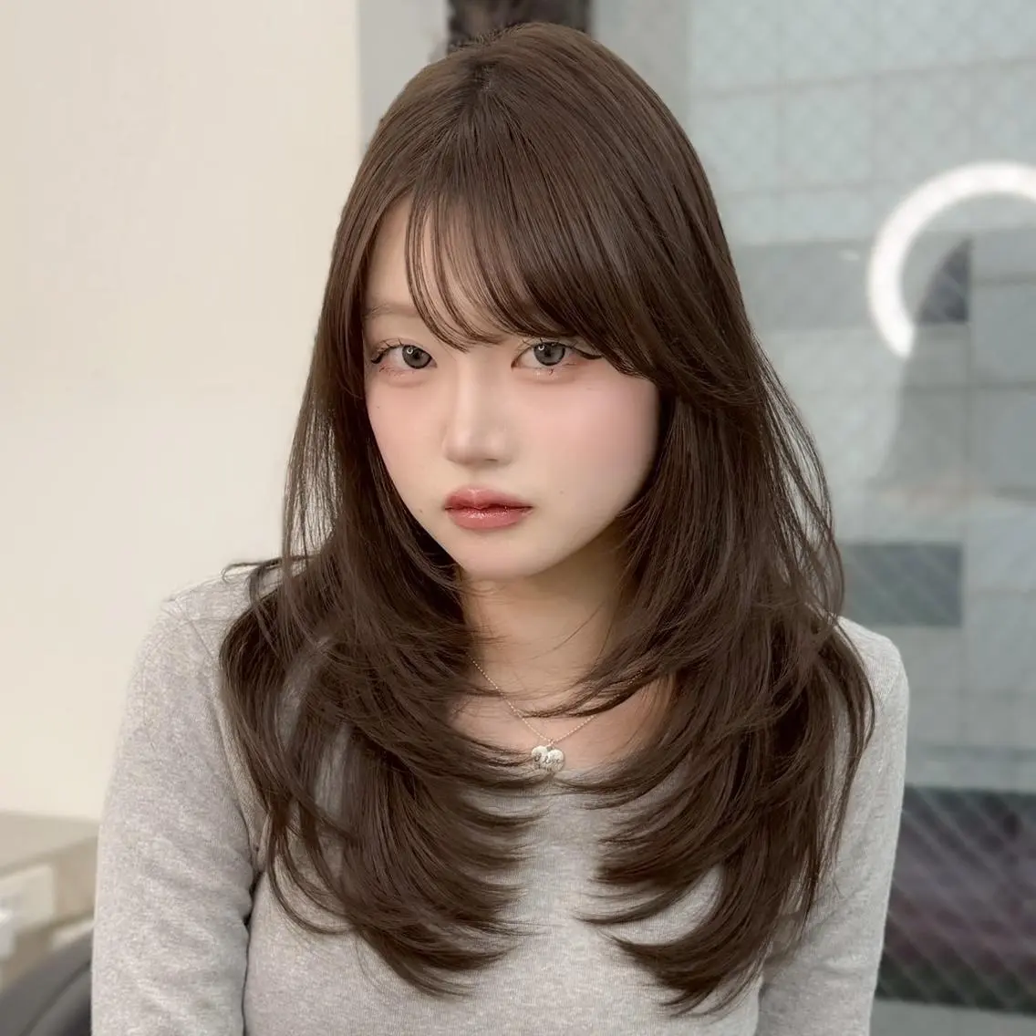 🪽ミニモ学割🪽似合わせカット➕うる艶透明感カラー➕オリジナルトリートメント➕炭酸SPA🪽の写真