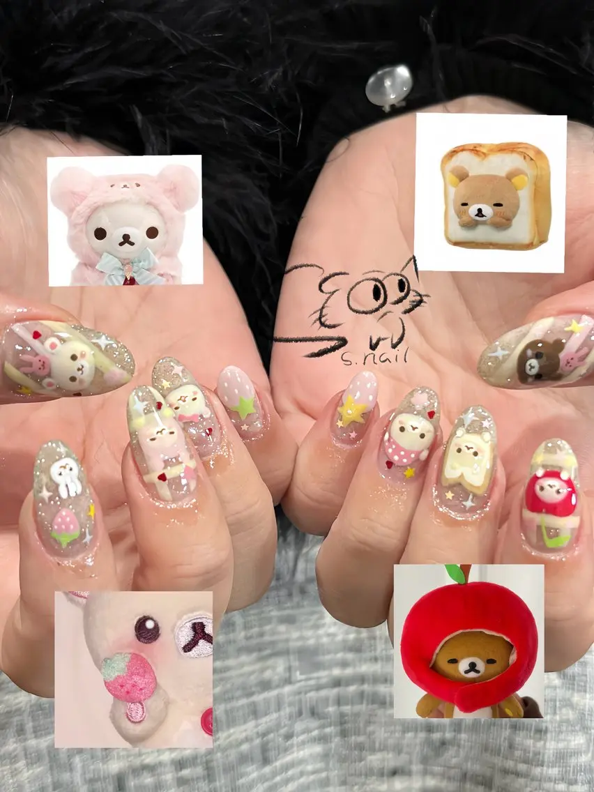 ネイル アートネイル チークネイル フレンチネイル グラデーション マグネットネイル S.nail _のネイルデザイン