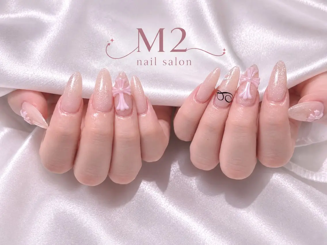 ネイル ハンドネイル 長さだし専門店 M2　rikaのネイルデザイン