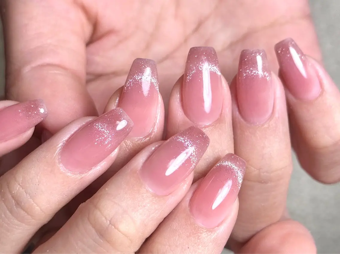 【Hand.自爪】☆大人気チークマグネットフレンチ★2色までOKの写真