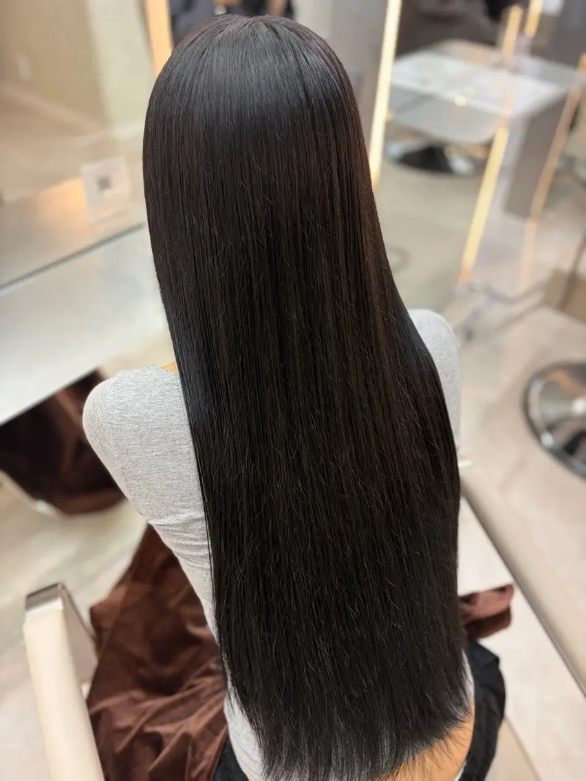 ロング カラー ヘアカラー トリートメント 🪽あすみ/透明感 /艶髪特化🪽のヘアスタイル