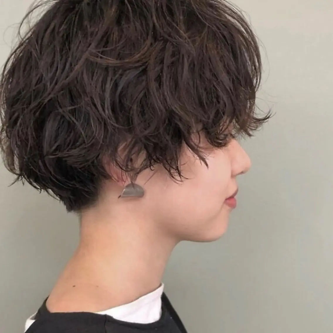 ショート パーマ ショートヘア ✨️今だけ無料✨️ 鶴田みなみのヘアスタイル