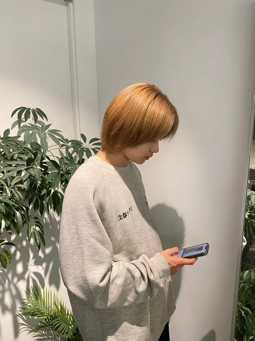 ミディアム カラー メンズ ご予約は2月まで！ maho‪🐈🎀のヘアスタイル