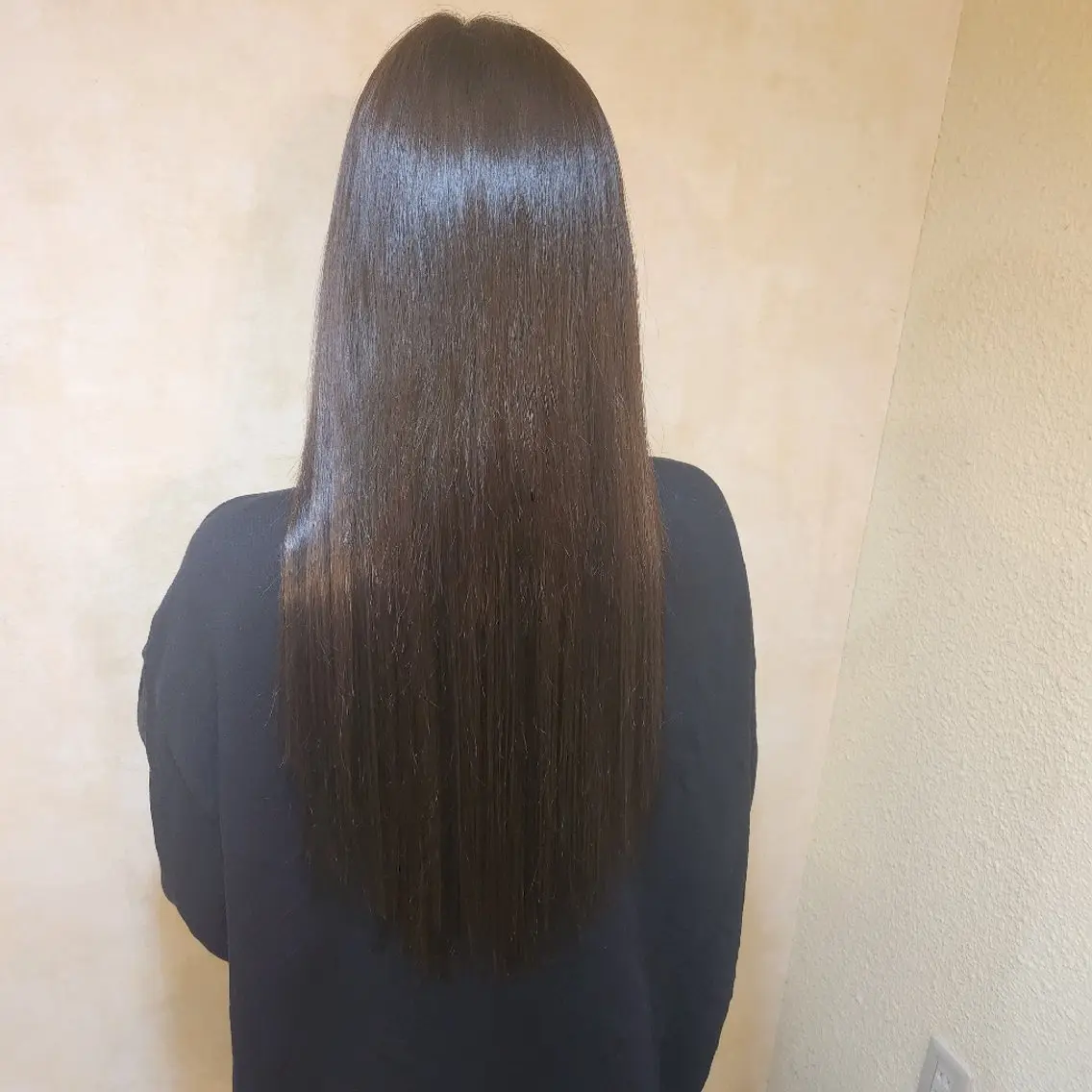 ロング ヘアアレンジ シールエクステ エクステ ロング エクステ 田井中 悠紀のヘアスタイル