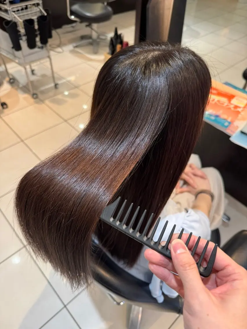 限定✨【育てる美髪計画】カット＋髪質改善トリートメントの写真