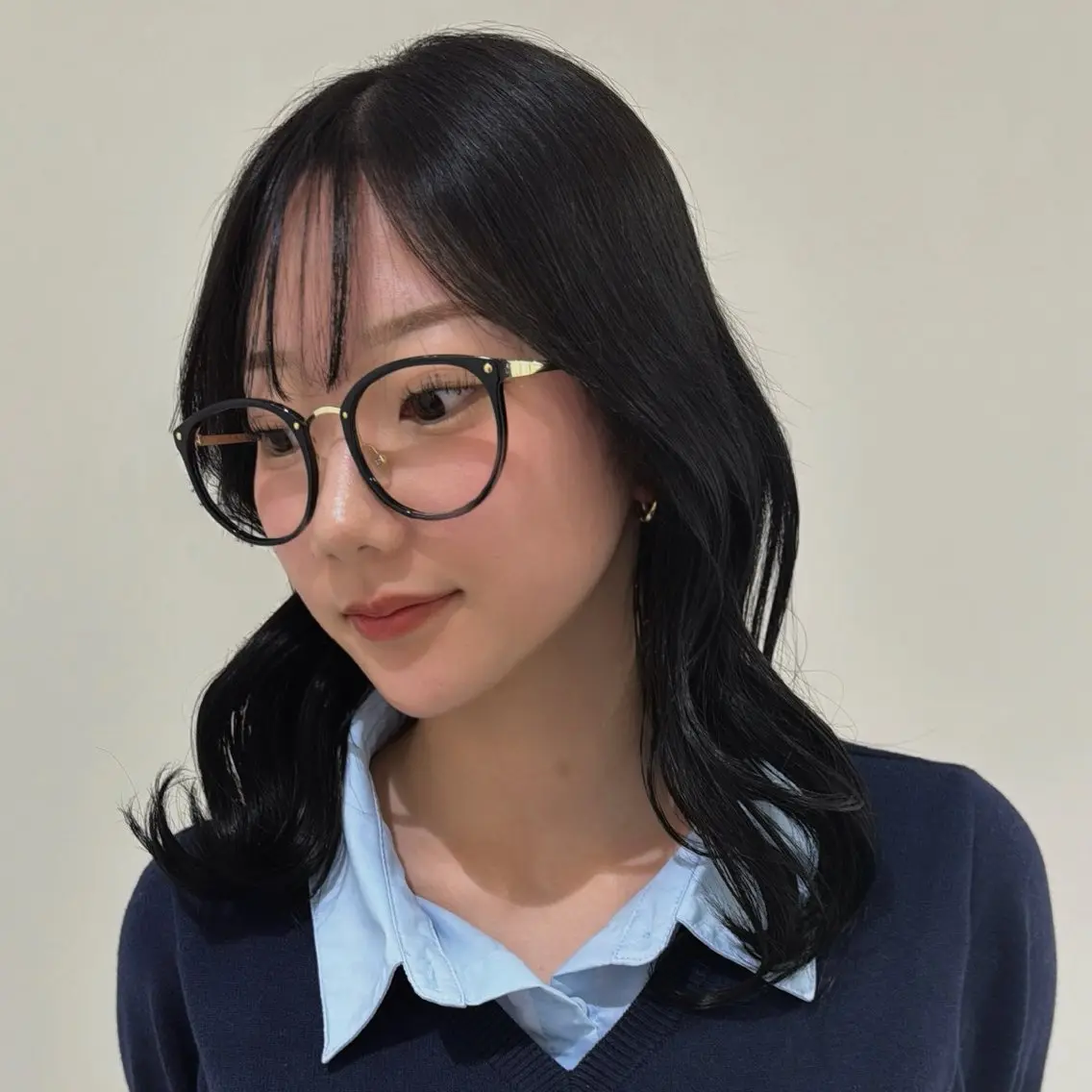 セミロング カット ヘアカラー トリートメント ヘッドスパ ヘアセット 🇰🇷韓国ワンホン カラー🎀✨️AYUのヘアスタイル