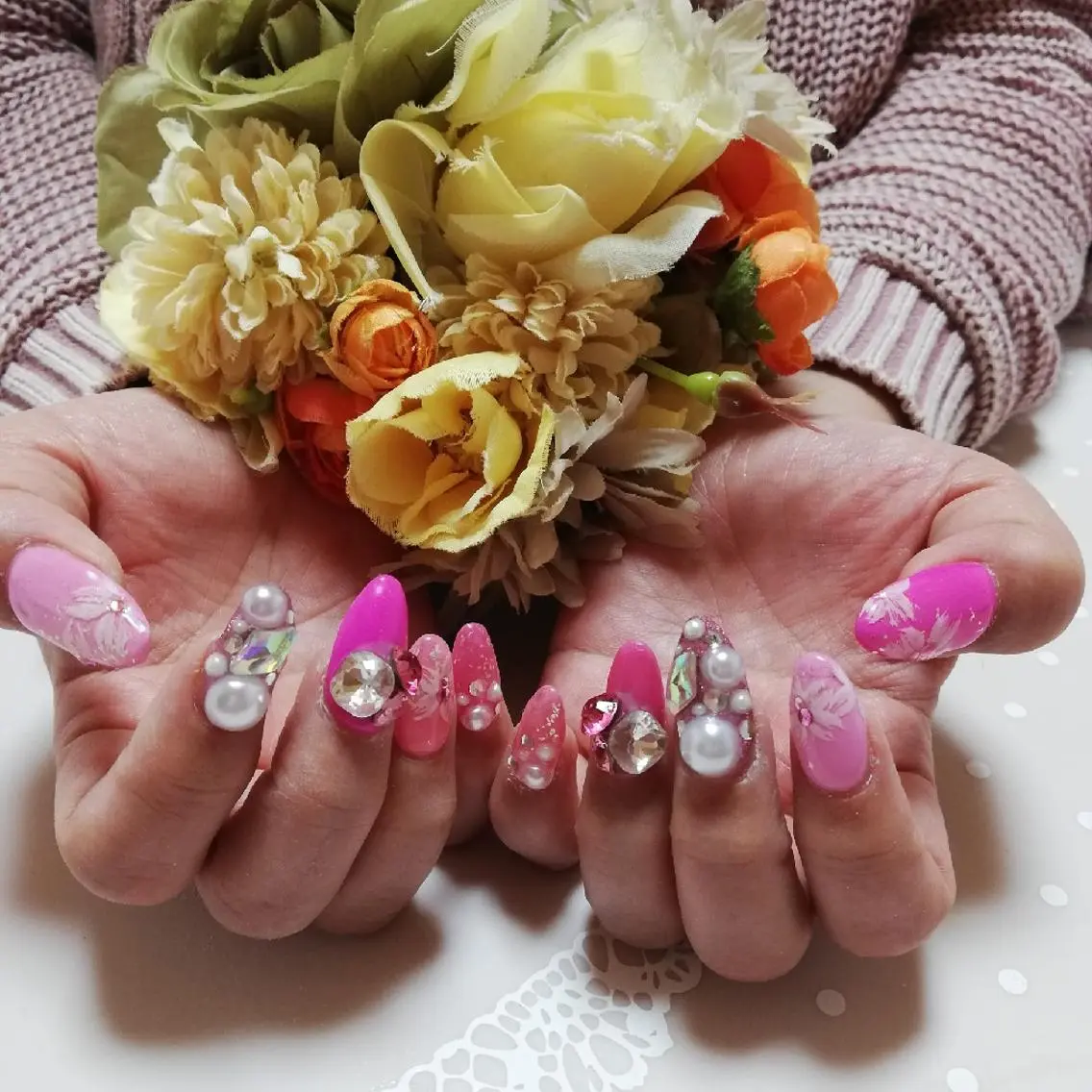 ネイル 桜ネイル ネイル junkoのネイルデザイン