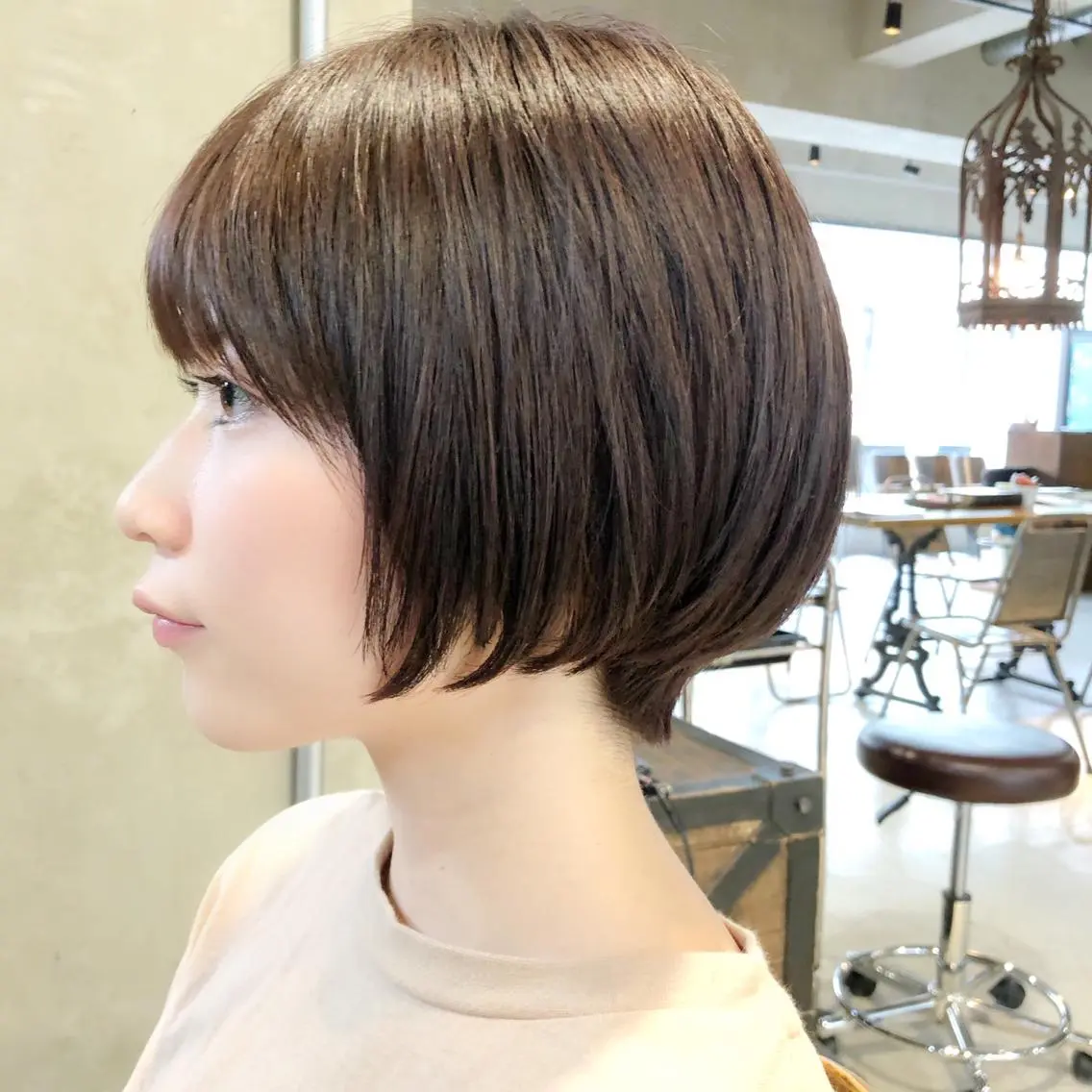 ショート すきバサミを使わない カット✂️✨郡司泰之のヘアスタイル
