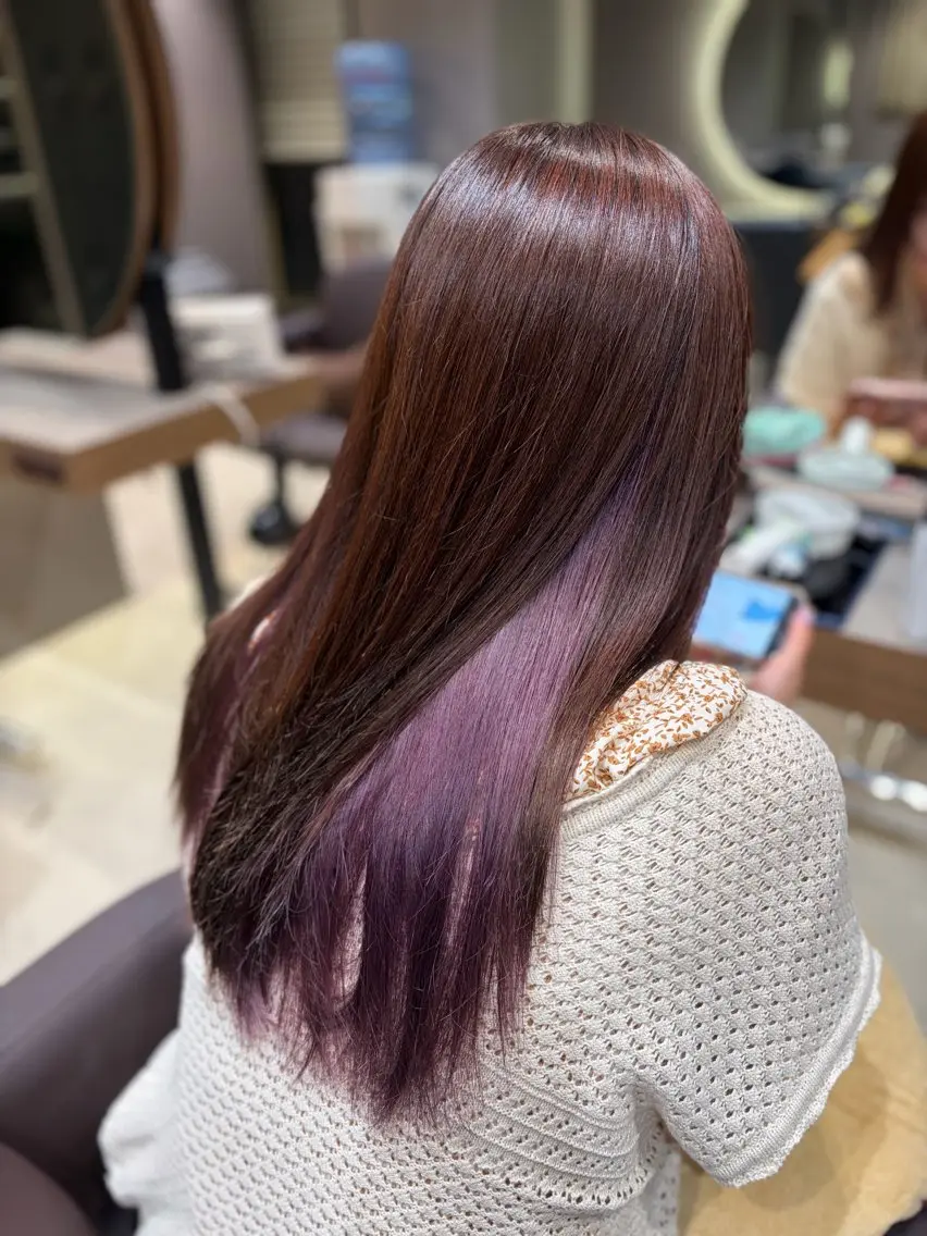 カラー ヘアカラー 🖤ྀི渡邉 あみか🖤ᩚのヘアスタイル