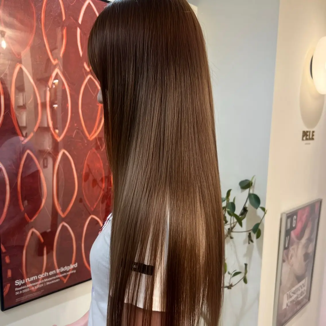 ロング カラー ブリーチ ブラウンカラー ブリーチなしカラー トリートメント ヘアカラー 透明感ハイトーン🐩 原宿/yumekaのヘアスタイル