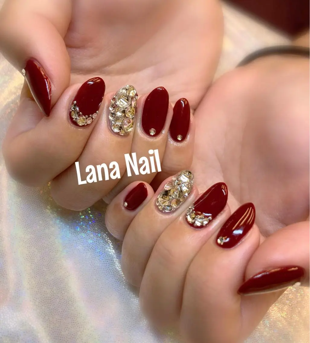 ネイル スカルプネイル Lana Nailのネイルデザイン