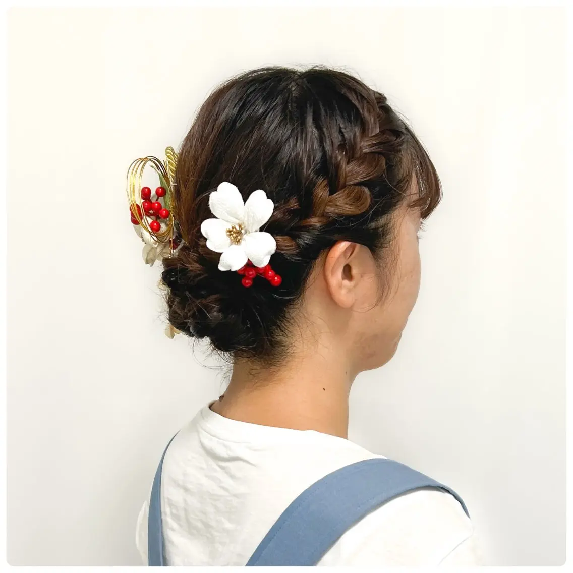 ヘアアレンジ 浴衣 ヘアセット 川崎ヘアメイク🪞 CHATEAUのヘアスタイル