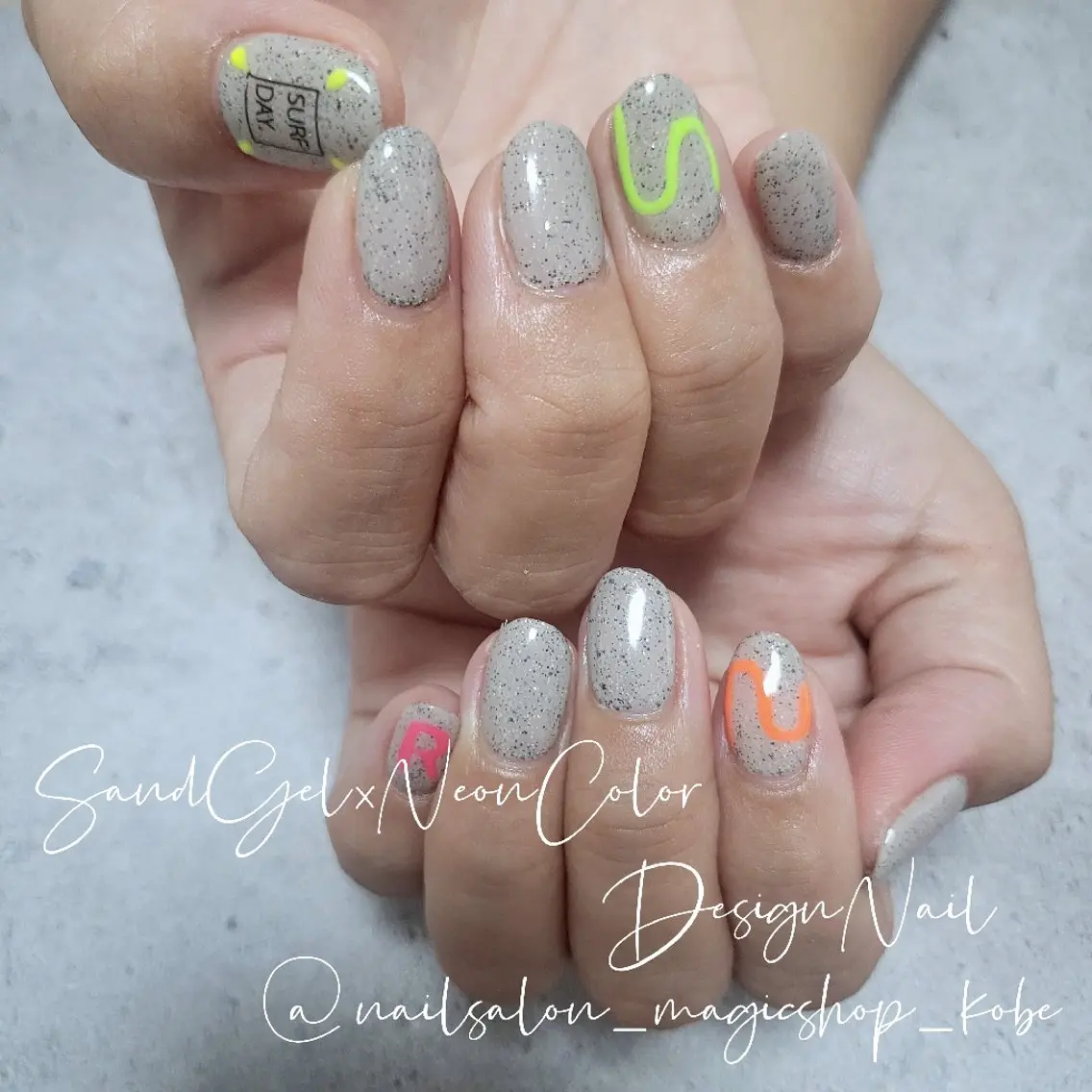 ネイル アートネイル ジェルネイル シンプルネイル ソフトジェル ハンドネイル Nailsalon MagicShopのネイルデザイン