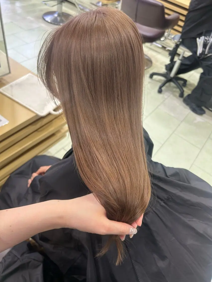 カラー ヘアカラー mira🎀 ┊︎透明感カラー🫧のヘアスタイル