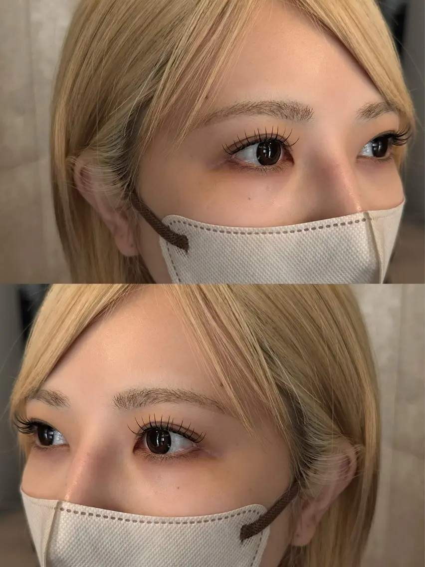 マツエク・マツパ 一重×まつ毛パーマ 見崎 ひなの眉毛・アイブロウイメージ