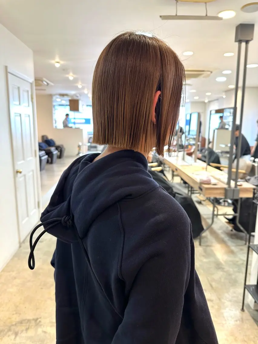 ショート ボブ カット ボブ特化美容師 /荒井悠葵のヘアスタイル