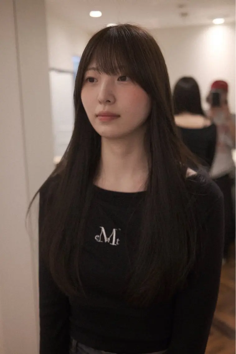 ロング レイヤーカット 石倉 龍馬のヘアスタイル