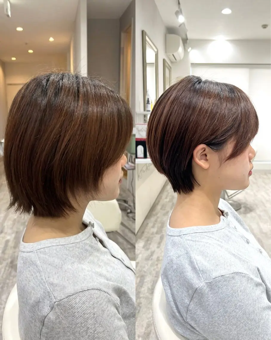 ショート カット ヘアカラー トリートメント 脱・パサつき髪/小塚 美容室難民の方はぜひのヘアスタイル