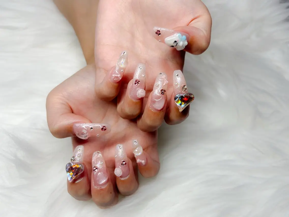 ネイル ハンドネイル ハンドケア HIP nail 北堀江のネイルデザイン