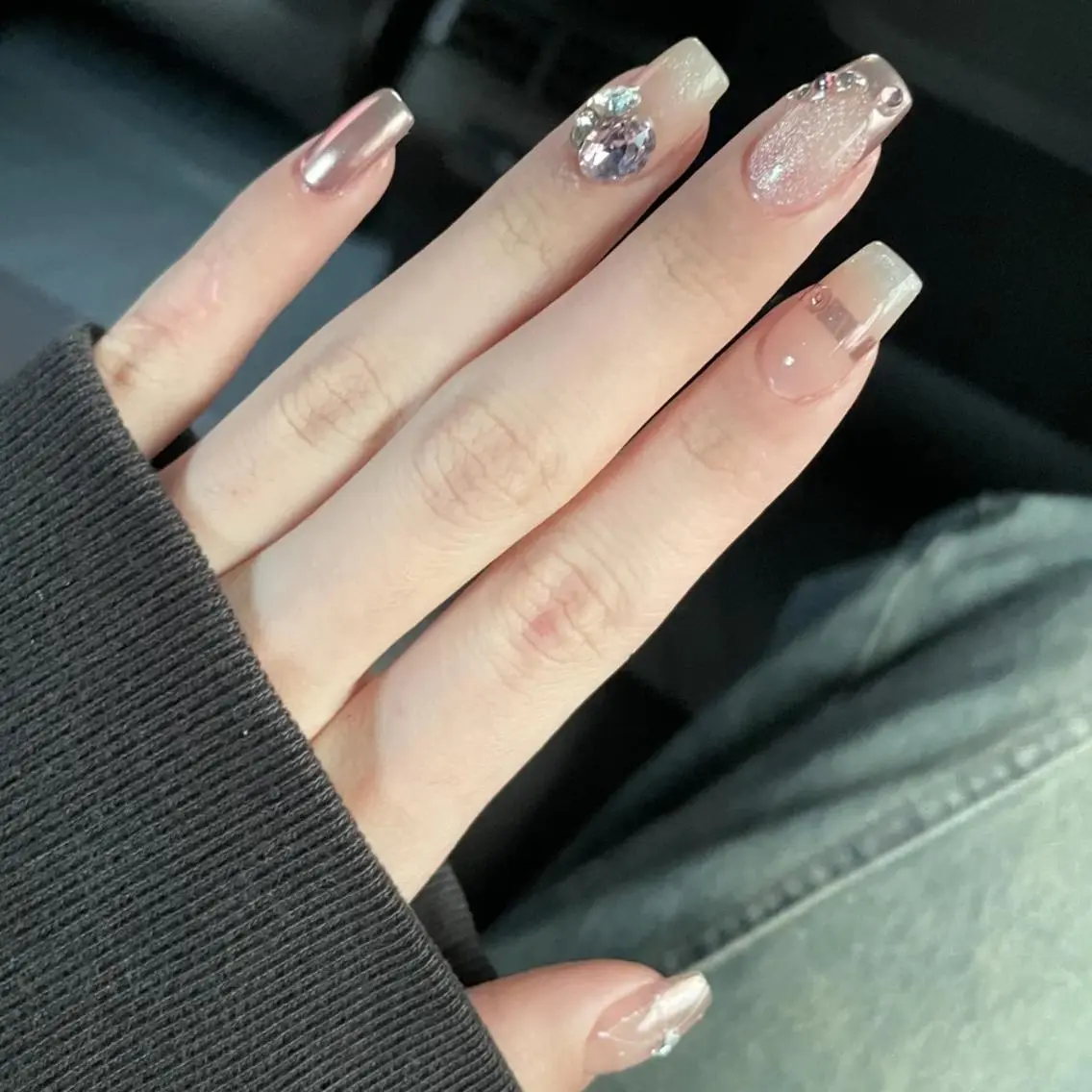 ネイル ハンドネイル ハンドケア 🍑 momo_nailのネイルデザイン