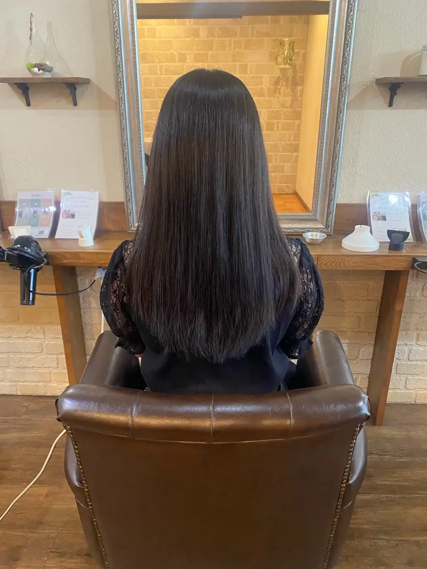 ロング 肥田 夕蘭のヘアスタイル