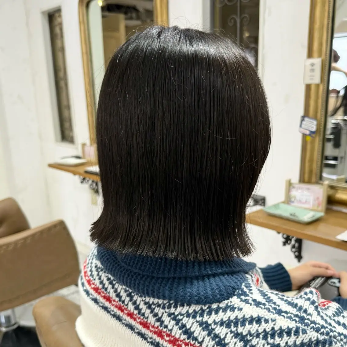 ミディアム ボブ 似合わせカット カット トリートメント 似合わせボブ🎀🫧 千葉 優希のヘアスタイル
