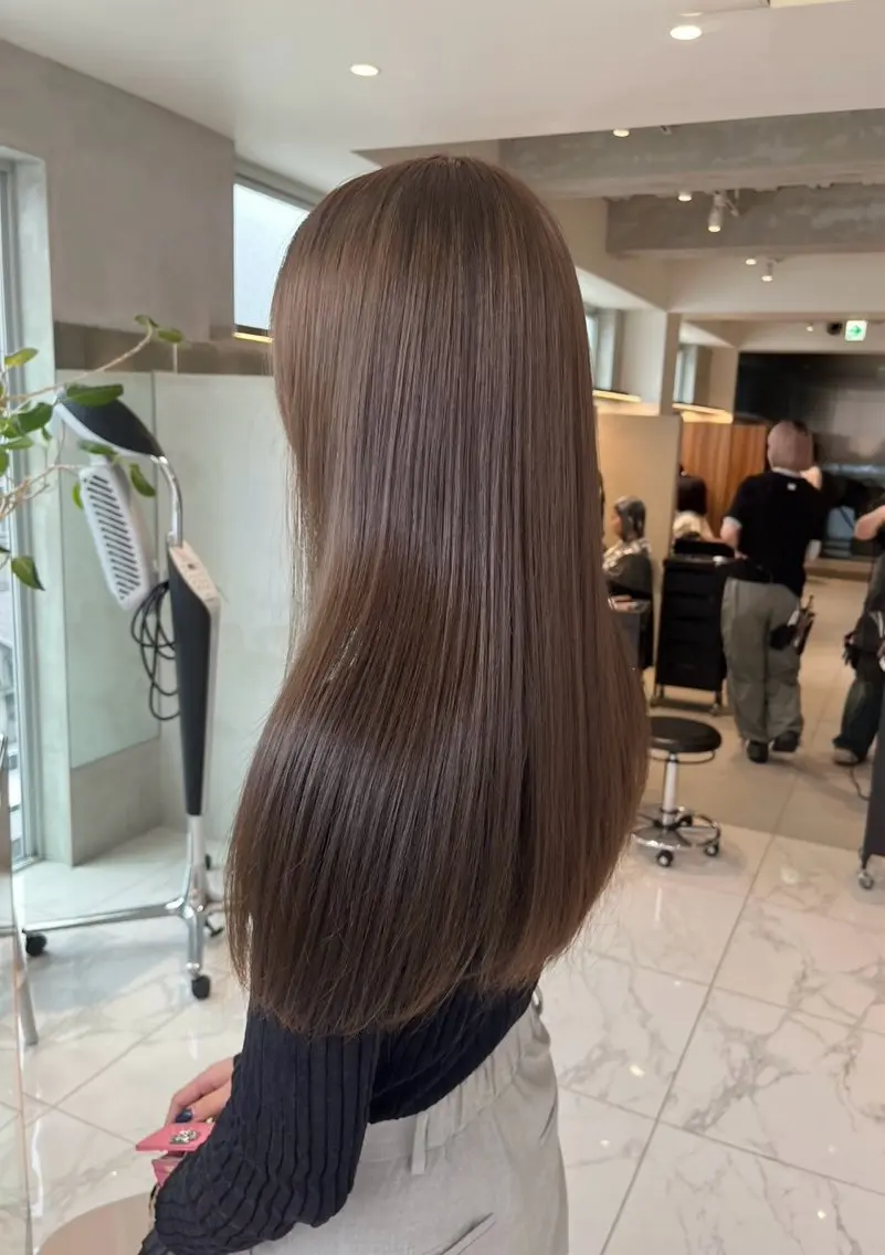カラー ヘアカラー さや/透明感カラー /カラーモデル募集中のヘアスタイル