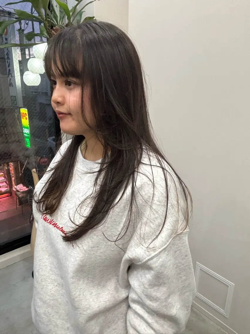 ✂️NY発祥ドライカット+透明感カラー🩵+頭皮改善マイクロバブル🫧の写真
